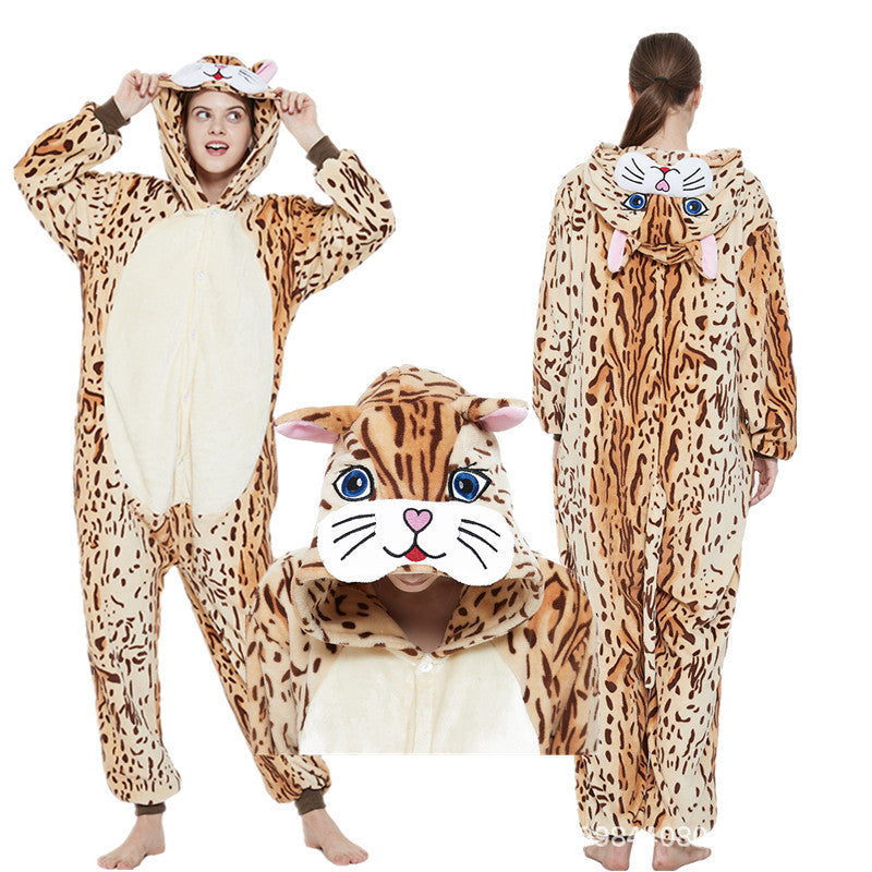 Leopard Cat Couple Home Service