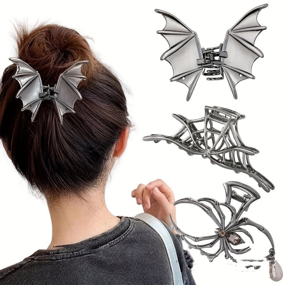 Halloween Barrettes Simple Bat